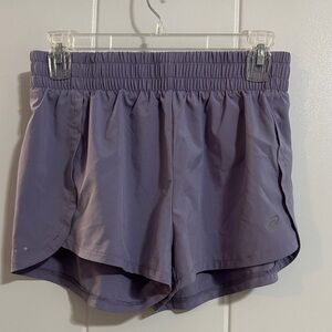 Asics Women's Lavender Athletic Shorts